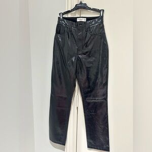 Abercrombie and fitch leather pants